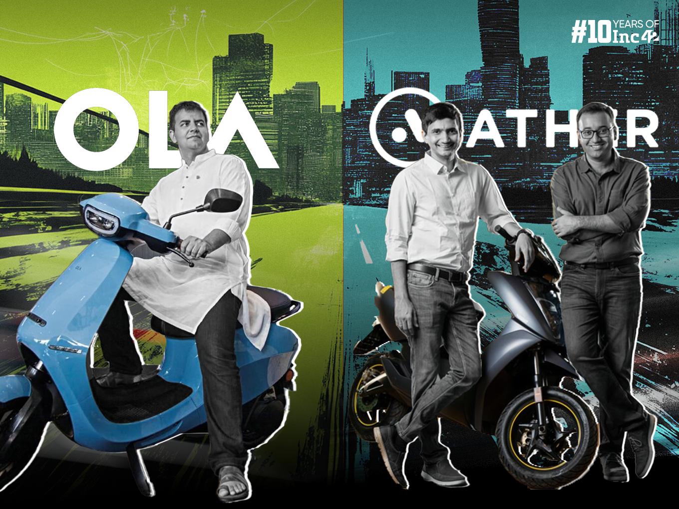 Ather Energy Vs Ola Electric: A Battle Of Business Models And Positioning