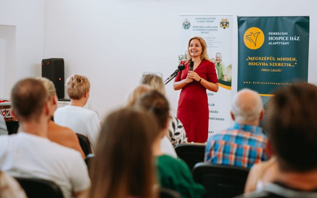 A professional information session on hospice care was held in Debrecen