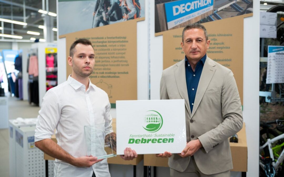 Sustainable Debrecen Award for Decathlon Magyarország Kft.