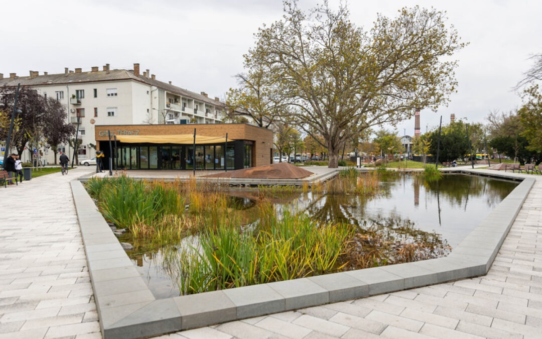 The catering pavilion on Petőfi Square is ready  