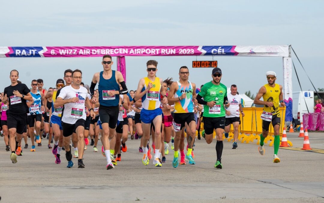 Three thousand people ran at Debrecen International Airport 